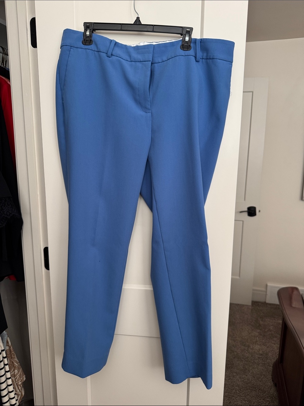 Talbots Cobalt Blue Tailored Straight Pants